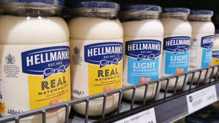 Bangkok,,Thailand,,February​,27,,2022:,Hellmann's,Est.1913,Brand,400g.e,On